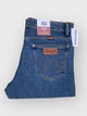mid blue stretched - straight & comfort-fit. export quality