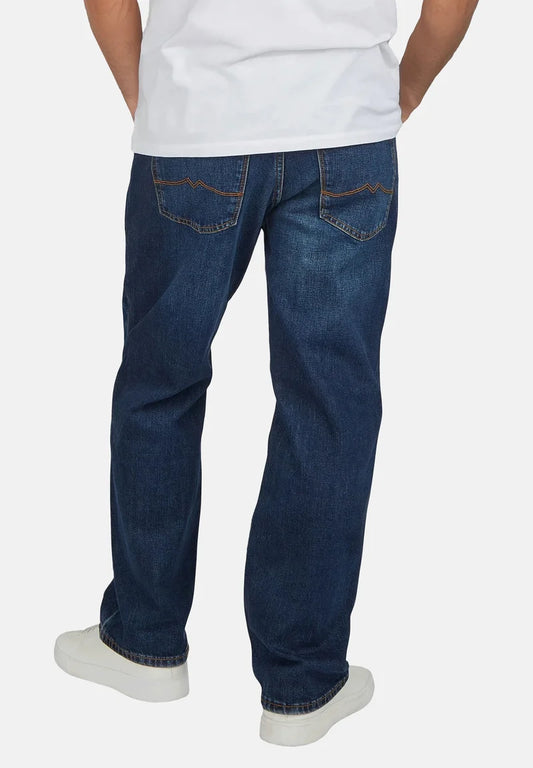 MUSTANG Dk BLUE EXPORT LEFTOVER Men's Straight Fit (100% ORIGINAL)