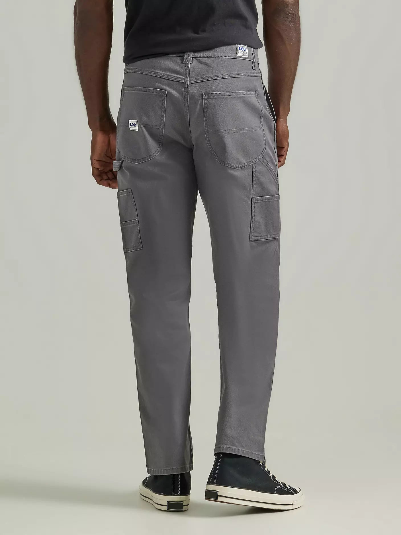 DARK-GREY Men's Legendary Loose Fit Carpenter Jeans (BRAND LEE)