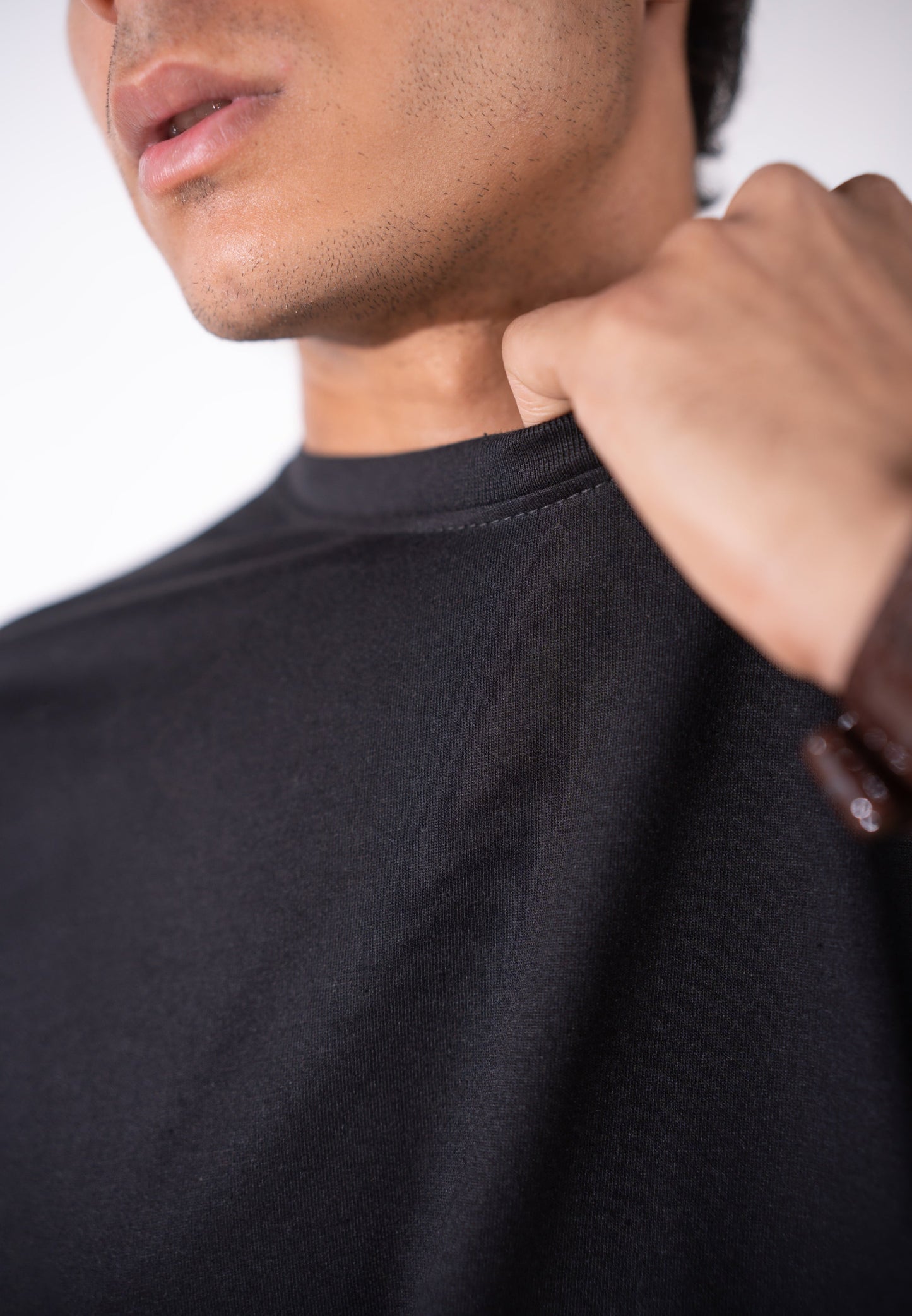 Jet Black Basic Tee