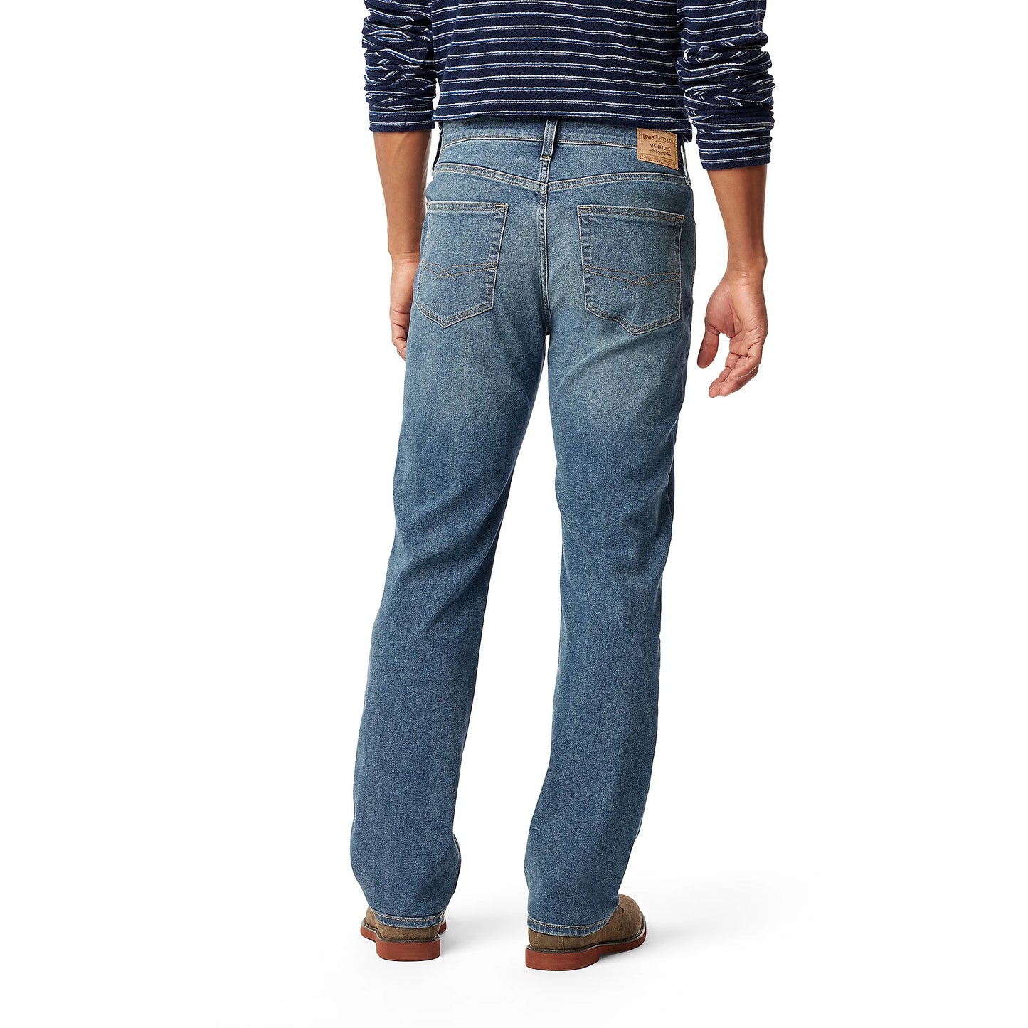 EXPORT LEFTOVER Men's Straight FADED BLUE 1