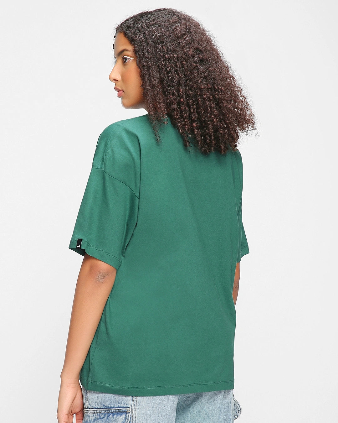 Women's Aventurine Green Oversized T-shirt