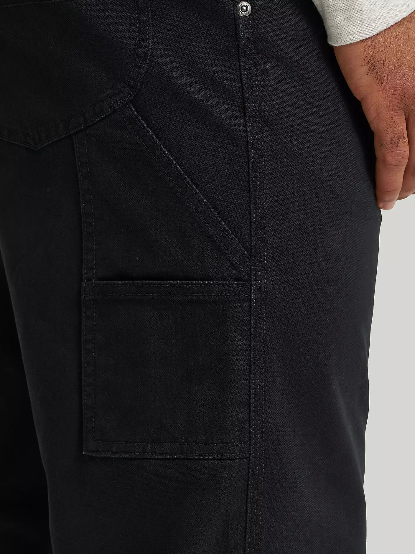 BLACK Men's Legendary Loose Fit Carpenter Jeans LEE