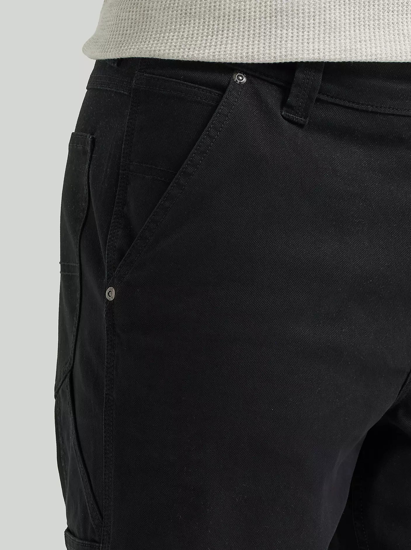 BLACK Men's Legendary Loose Fit Carpenter Jeans LEE