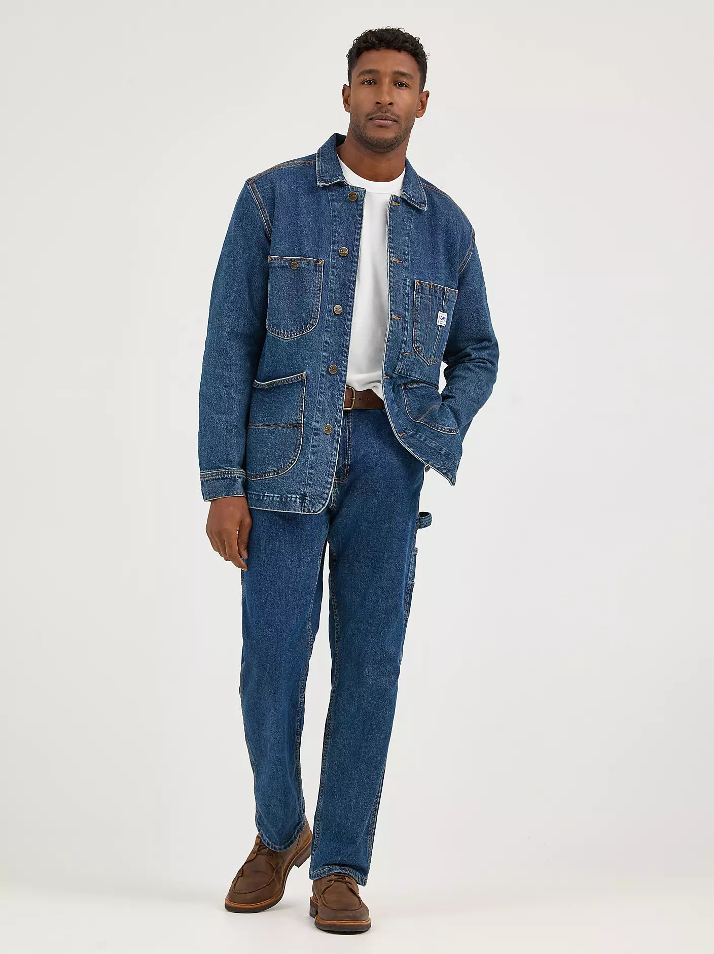 BLUE Men's Legendary Loose Fit Carpenter Jeans (BRAND LEE)