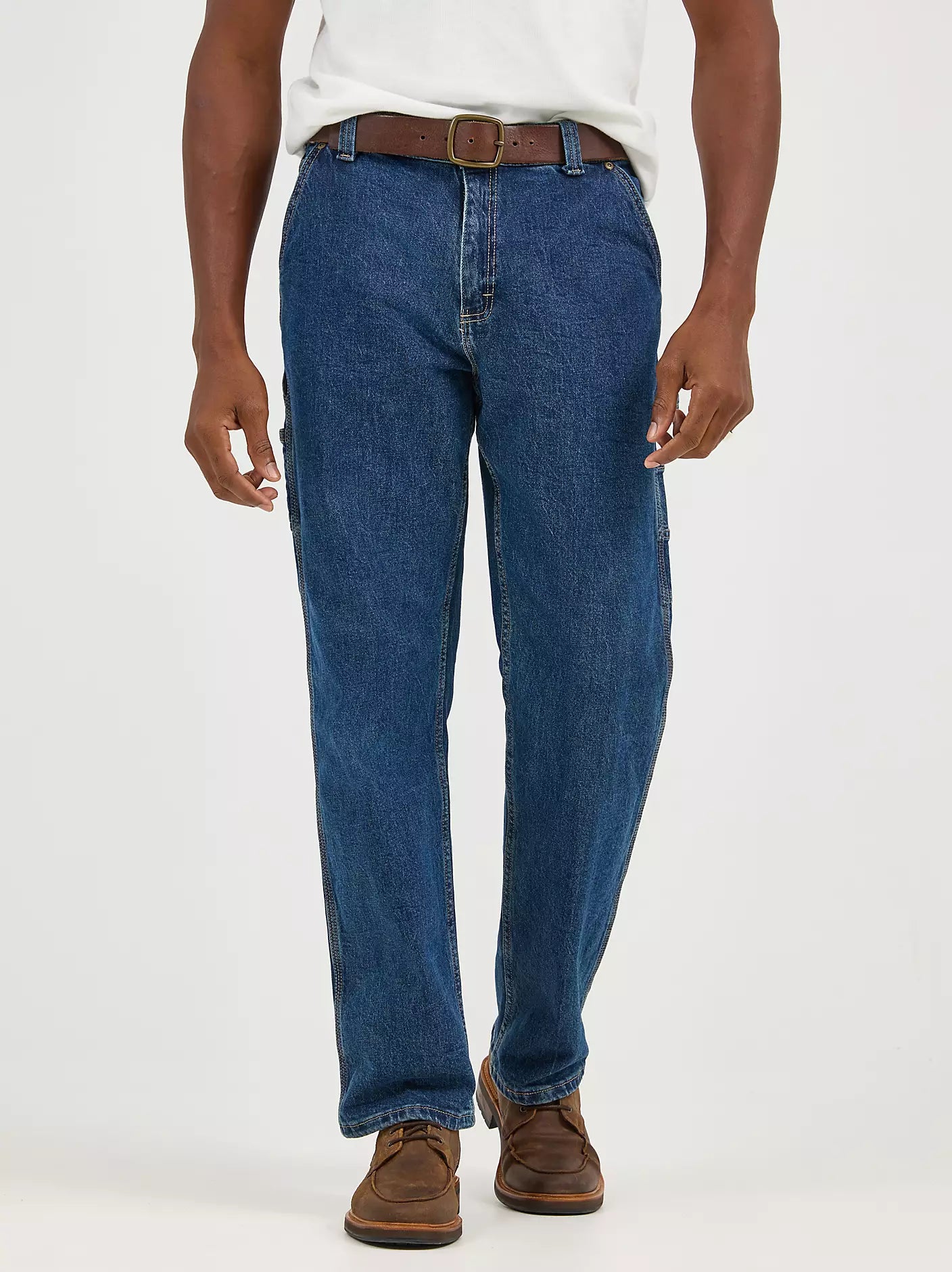 BLUE Men's Legendary Loose Fit Carpenter Jeans (BRAND LEE)