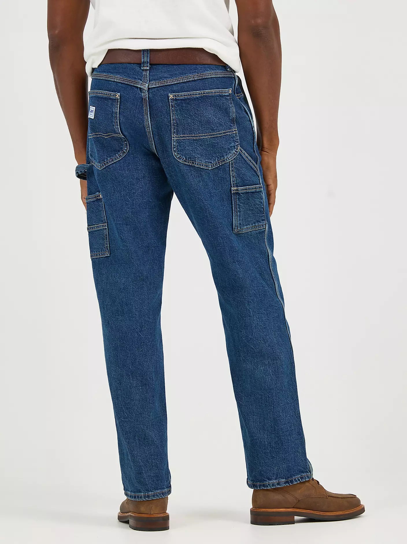 BLUE Men's Legendary Loose Fit Carpenter Jeans (BRAND LEE)