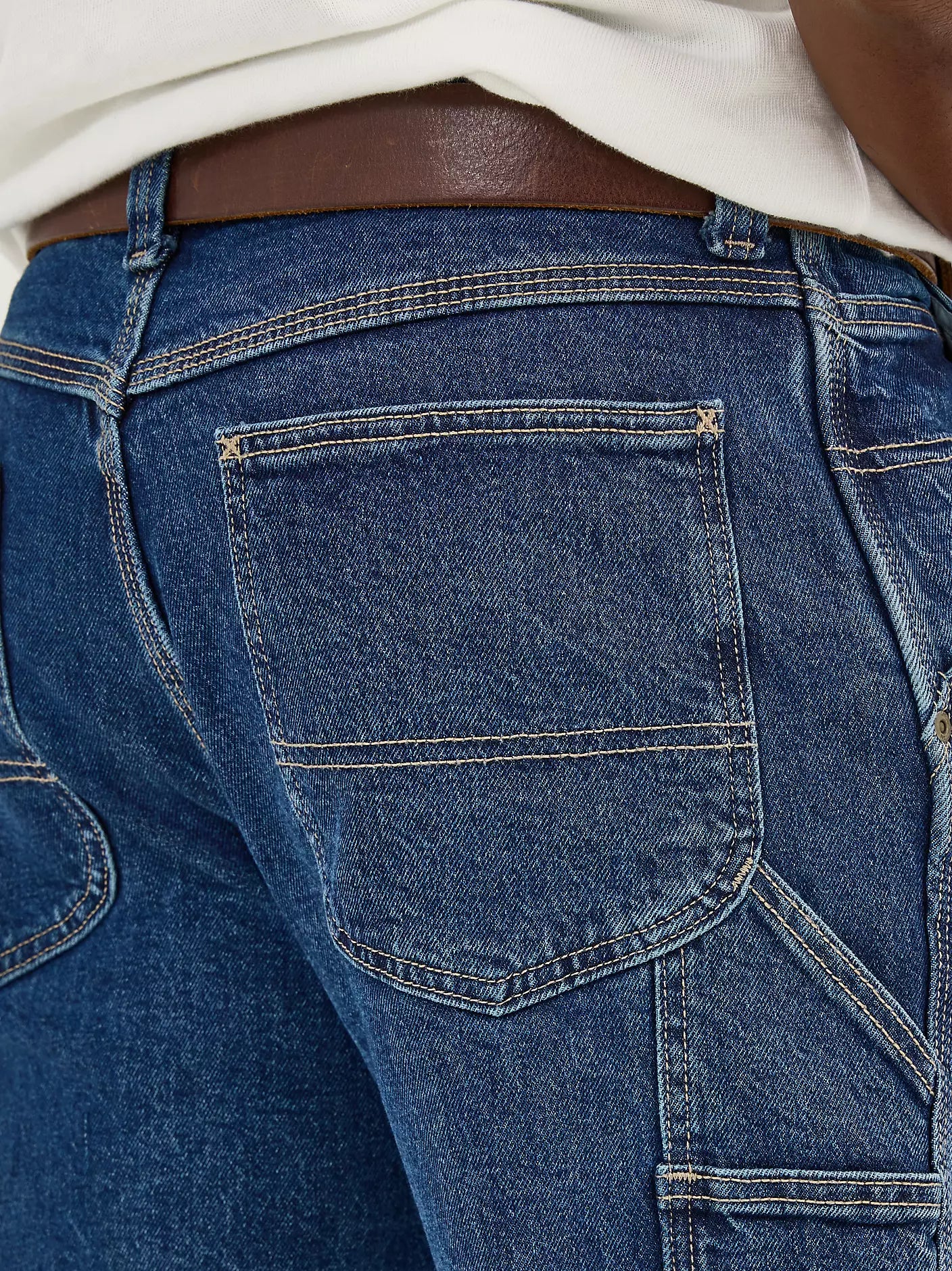 BLUE Men's Legendary Loose Fit Carpenter Jeans (BRAND LEE)