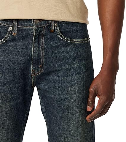 BLUE- GREEN EXPORT LEFTOVER stretched straight & comfort-fit.