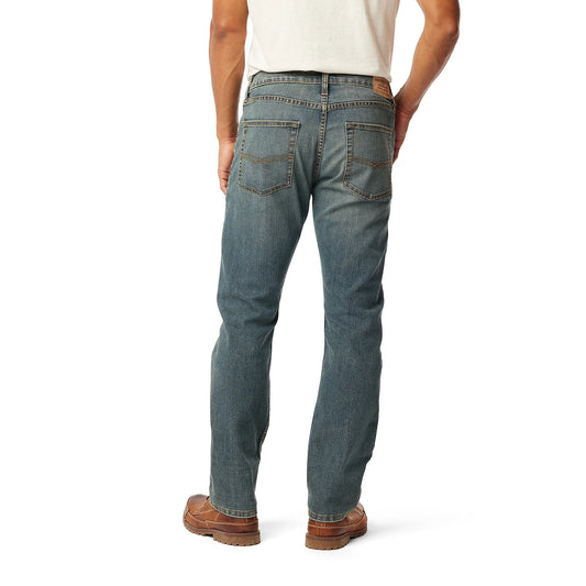 Levi's Strauss Signature Men's Straight Fit Jeans diesel green