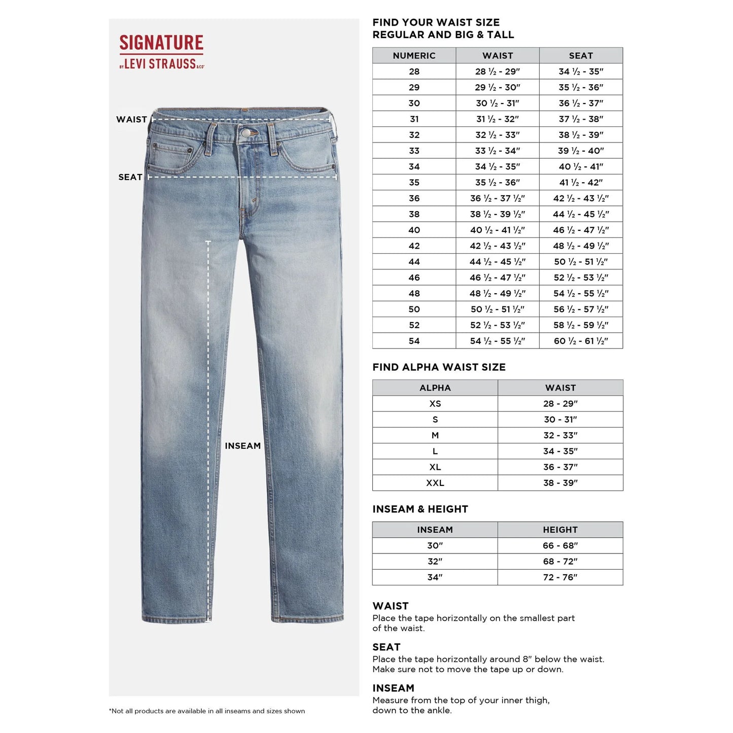 EXPORT LEFTOVER  Men's Straight Fit Jeans (MEDIUM BLUE)