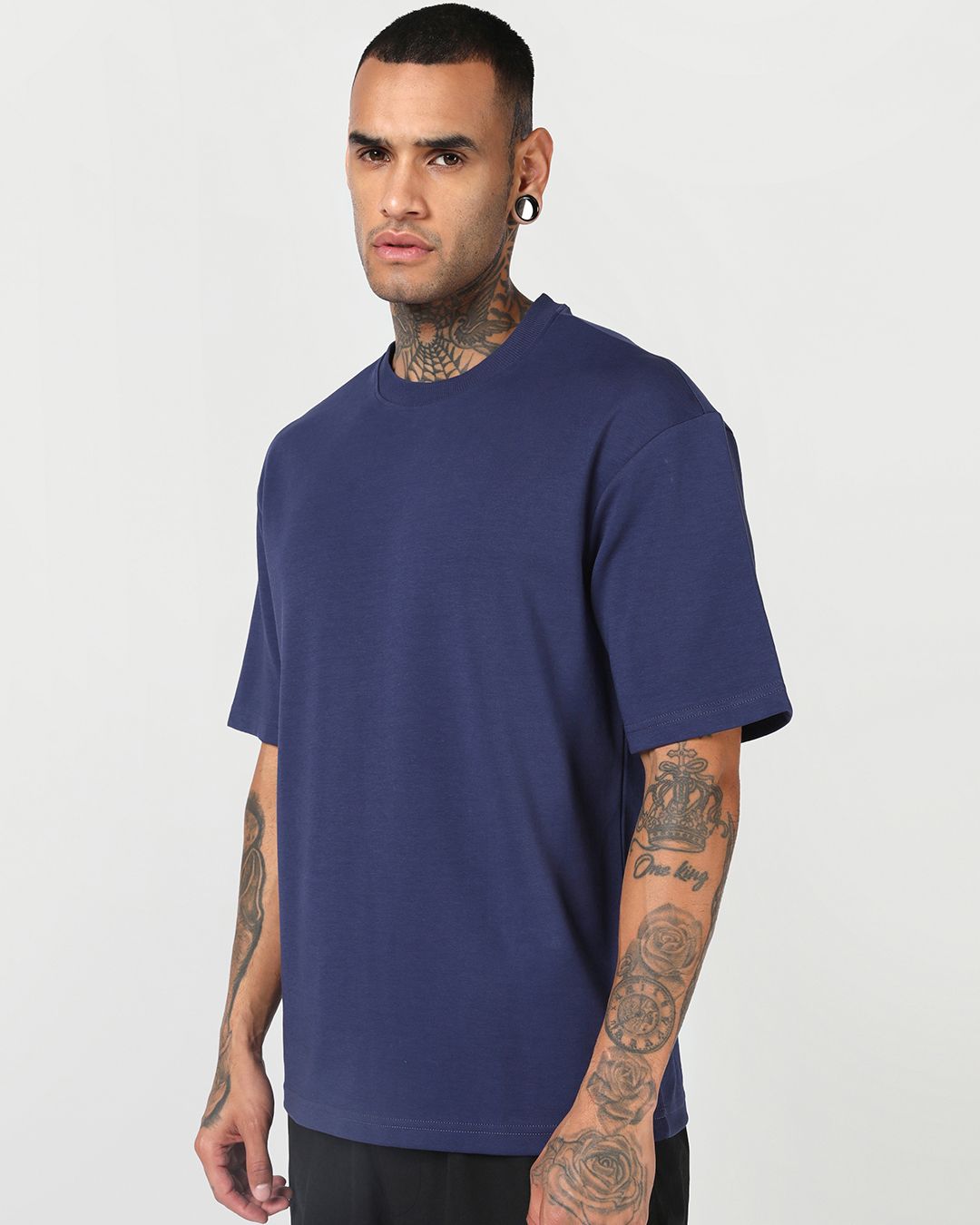 Men's Blue Depths Oversized T-shirt
