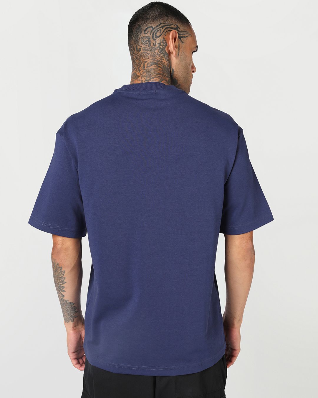 Men's Blue Depths Oversized T-shirt