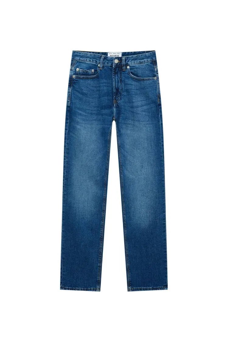 Denim blue color  | Straight and slim Comfort Fit – Export Quality