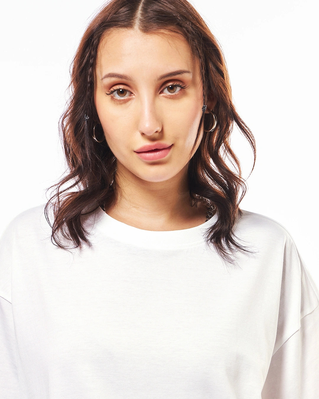 Women's White Oversized T-shirt